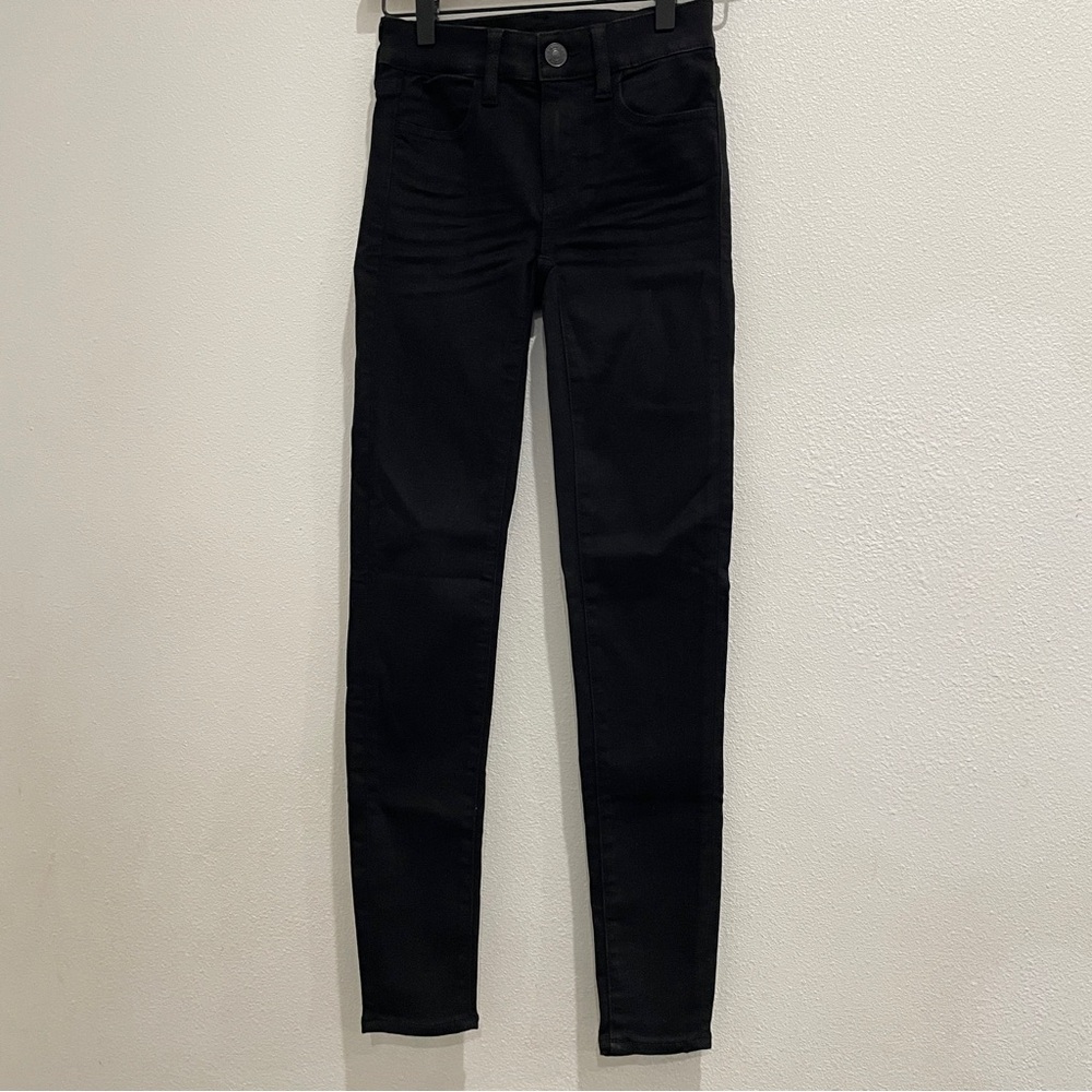 NWOT American Eagle Next Level Stretch Skinny Jeans Black Women Size 000 Regular